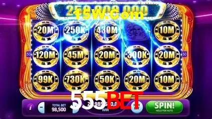 Slots com jackpots e giros grátis na 555Bet