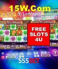 Interface moderna da plataforma 555Bet